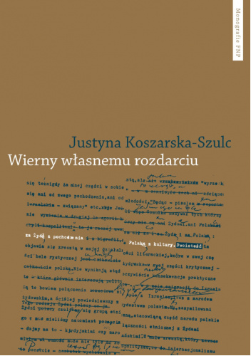 Wierny własnemu rozdarciu. Problematyka tożsamościowa w twórczości Artura Sandauera