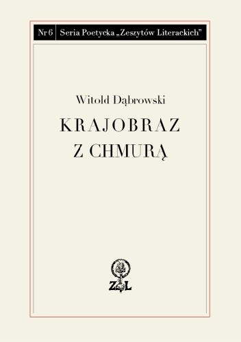 Krajobraz z chmurą