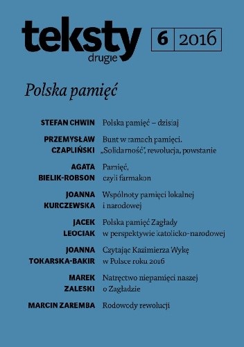 Teksty Drugie 6/2016
