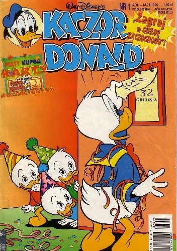 Kaczor Donald, nr 1 (19) / 1995