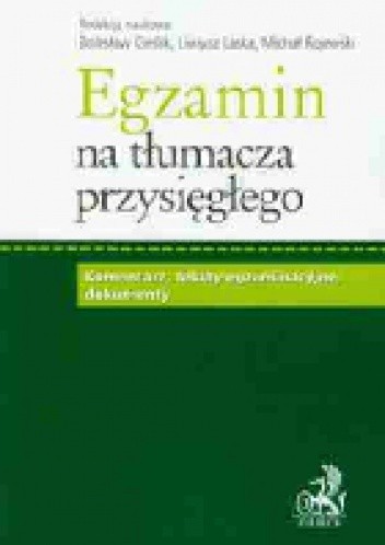 Egzamin na tłumacza przysięgłego