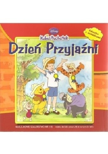 Naklejkowe szaleństwo nr 116. Kubuś Puchatek. Dzień przyjaźni