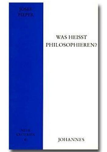 Was heißt philosophieren?