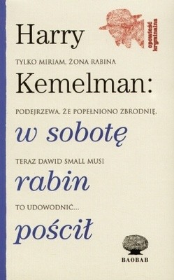 W sobotę rabin pościł