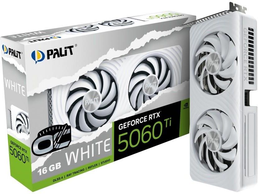 Palit GeForce RTX 5060 Ti White OC 16GB 