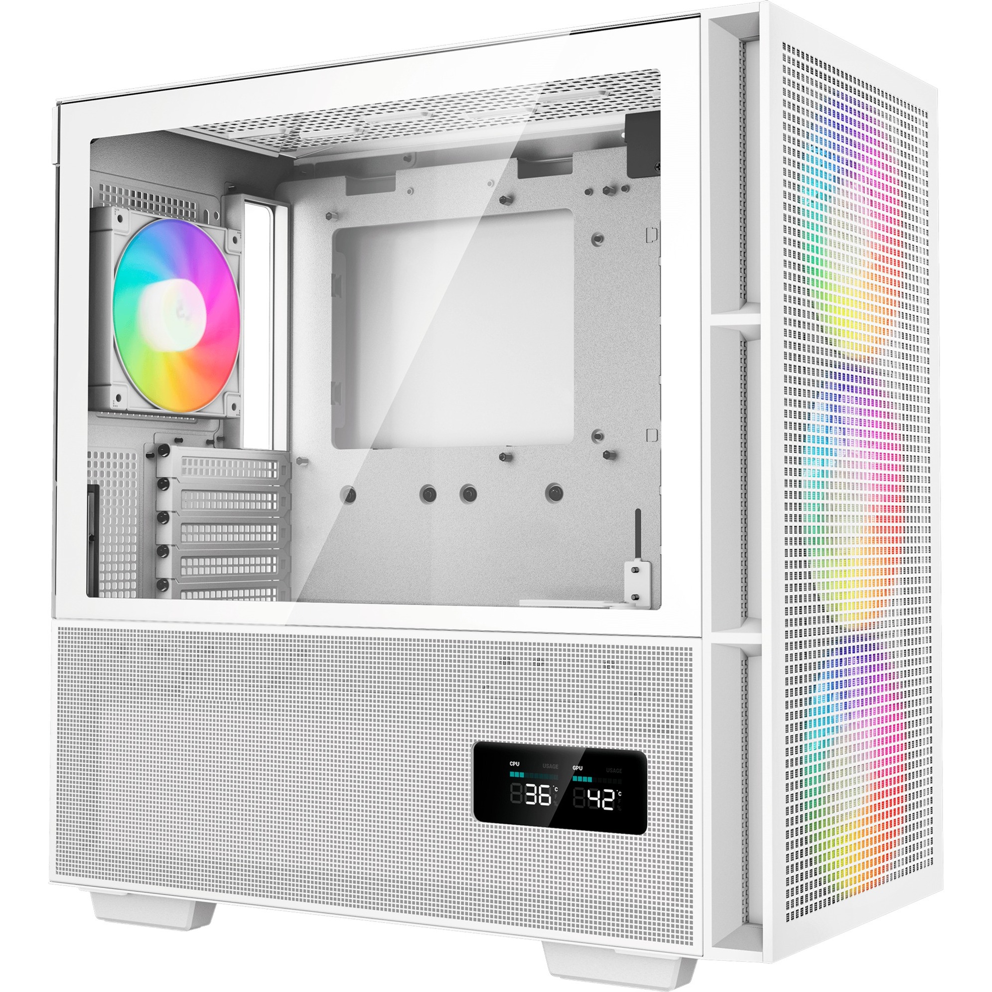 DeepCool CH560 Digital WH, tower case (white, tempered glass)