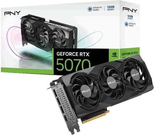 Pny GeForce RTX 5070 Triple Fan 12GB GDDR7 