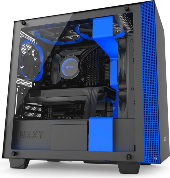NZXT H400i Window - black/blue — cena, specyfikacja, opinie | pcbuilder.pl