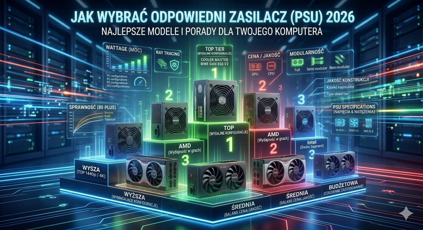 Jaki zasilacz wybrać do naszego zestawu PC