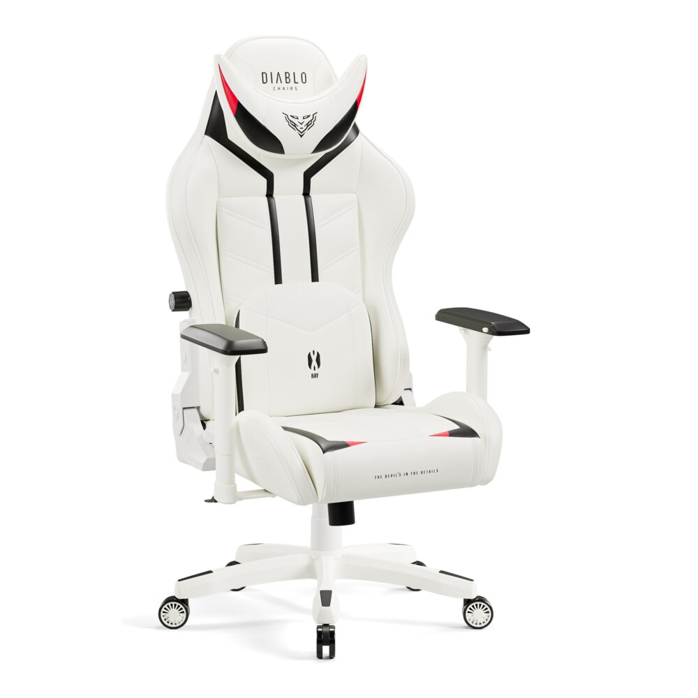 Diablo Chairs X-Ray 2.0 Normal Size Biało-czarny