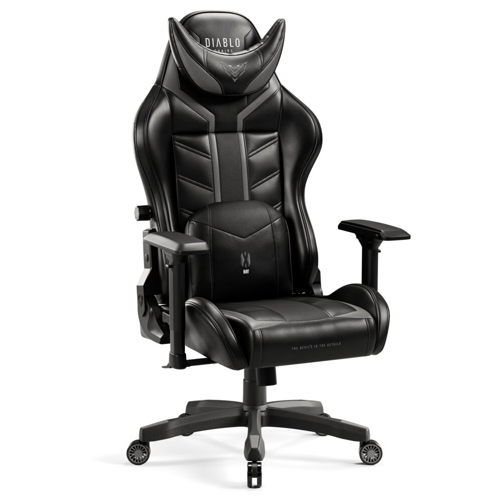 Diablo Chairs X-Ray 2.0 King Size Czarno-Szary