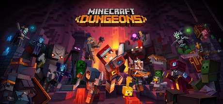 Okładka gry Minecraft Dungeons