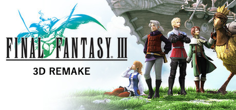 Okładka gry Final Fantasy III (3D Remake)