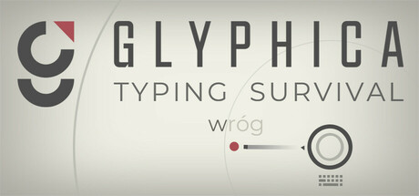 Okładka gry Glyphica: Typing Survival