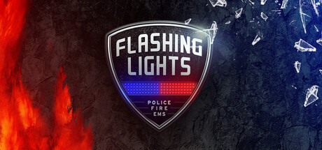 Okładka gry Flashing Lights - Police, Firefighting, Emergency Services (EMS) Simulator