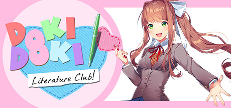 Okładka gry Doki Doki Literature Club!