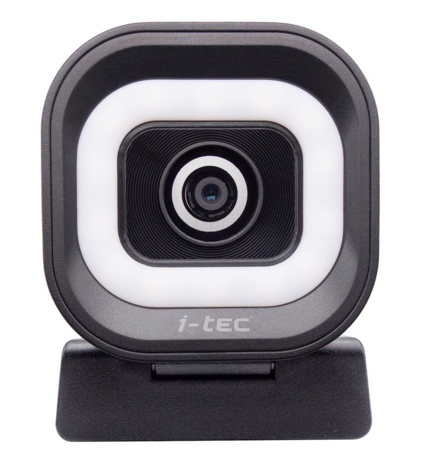 i-tec SOLOMON 700 STREAM 4K Webcam with Ring Light PDAF