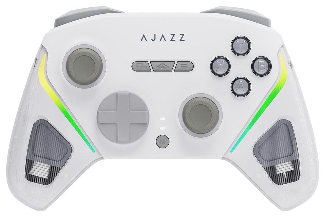 Ajazz GP100 (Switch/PC/iOS/Android) bezprzewodowy RGB biały