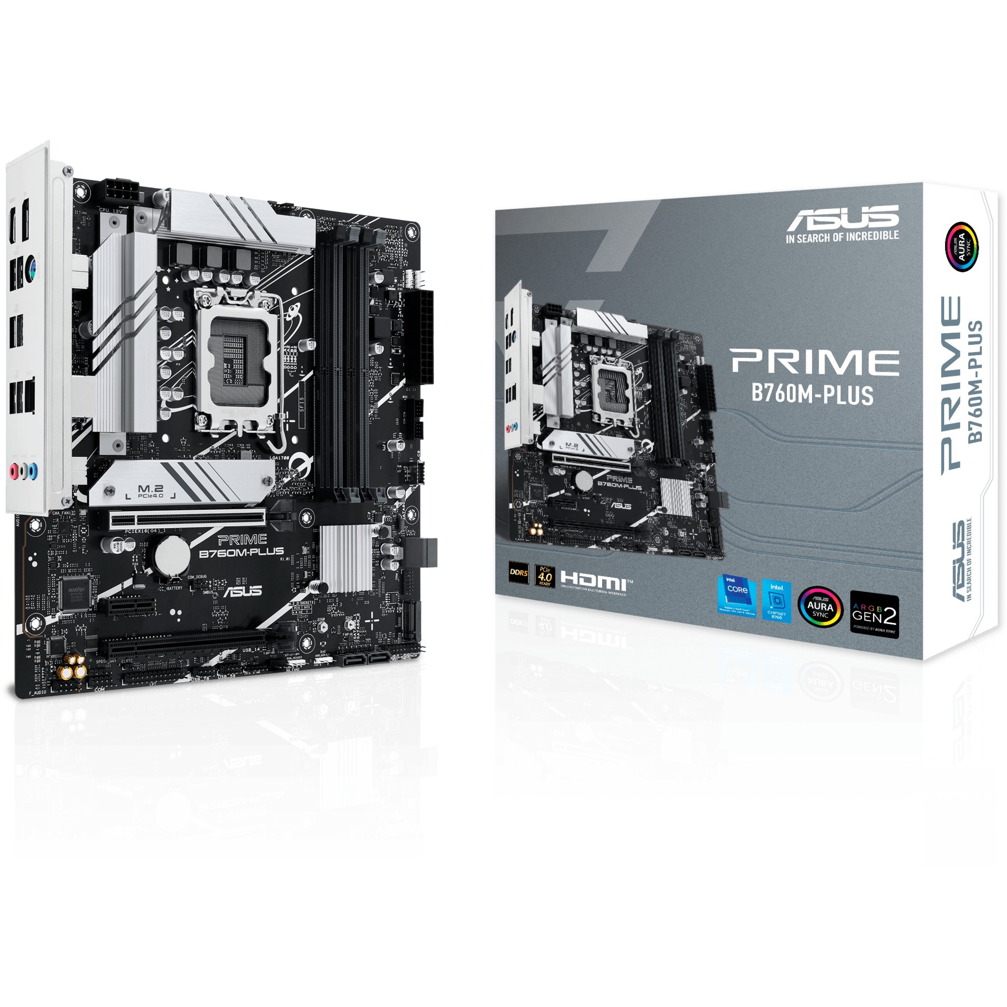ASUS PRIME B760M-PLUS - Socket 1700 - płyta główna