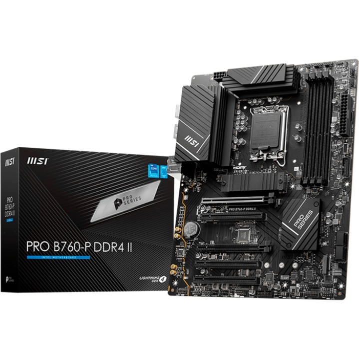 MSI MSI PRO B760-P II - Socket 1700 - płyta główna (black)