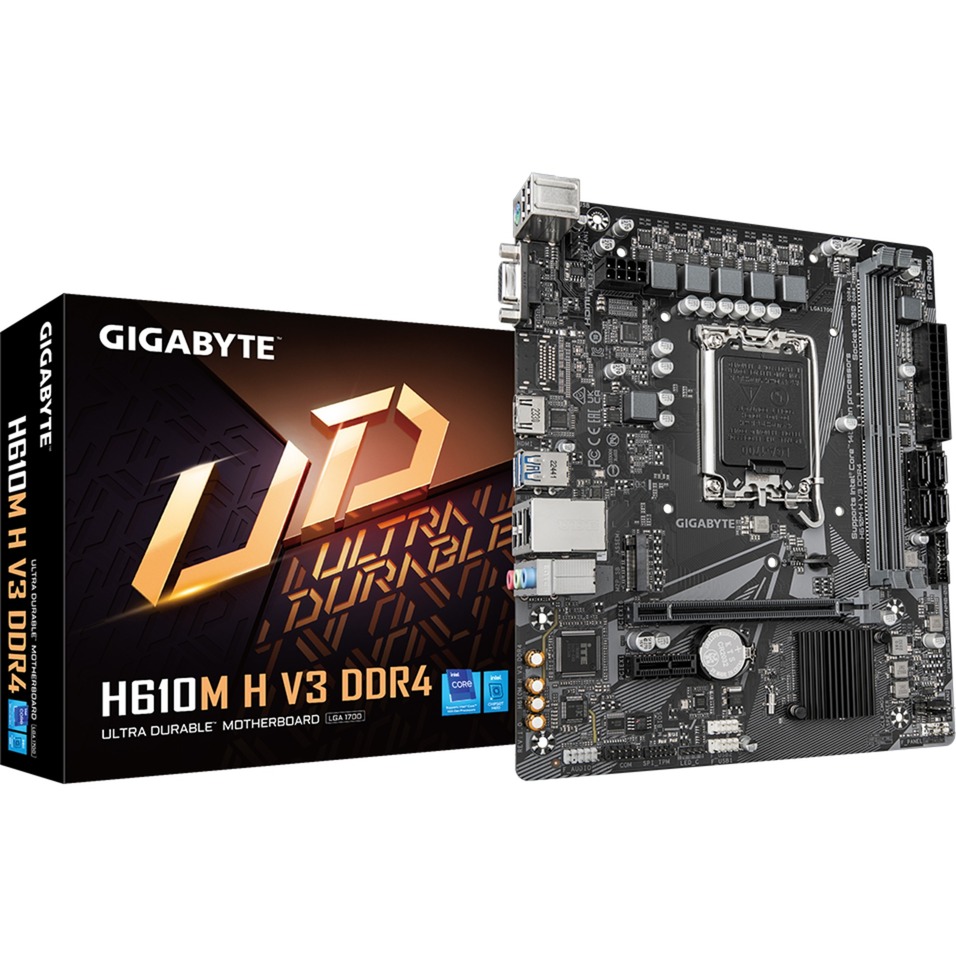 GIGABYTE H610M H V3 DDR4 - Socket 1700 - płyta główna