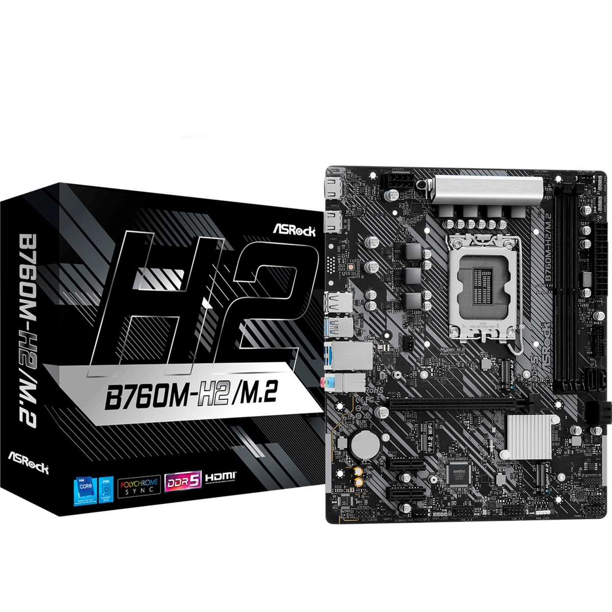 ASRock B760M-H2/M.2 - Socket 1700 - płyta główna