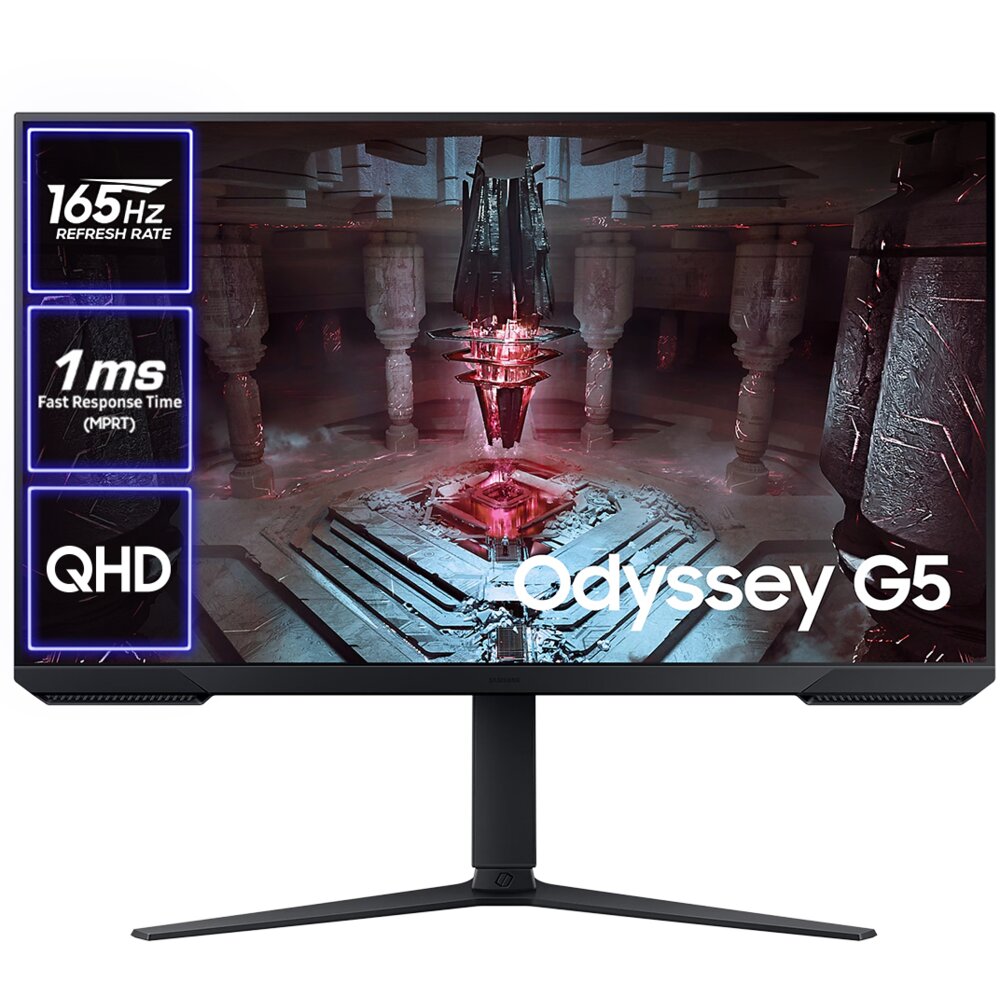 Samsung Odyssey G5 LS27CG552EUXEN 27" 2560x1440px 165Hz 1 ms [MPRT] Curved