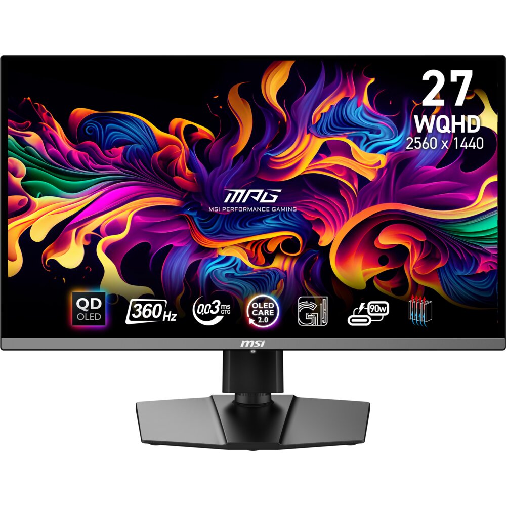 MSI MPG 271QRX 26.5" QD-OLED 2560x1440px 360Hz 0.03 ms [GTG]