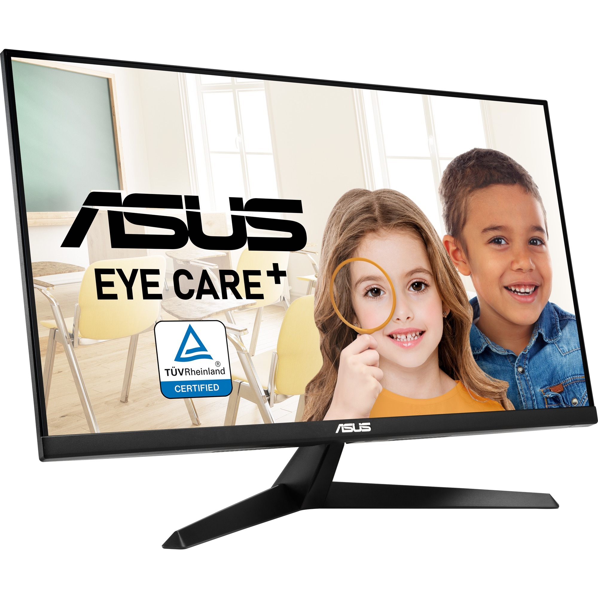 ASUS VY27UQ Eye Care, LED monitor - 27 - black, UltraHD/4K, IPS, antibacterial treatment