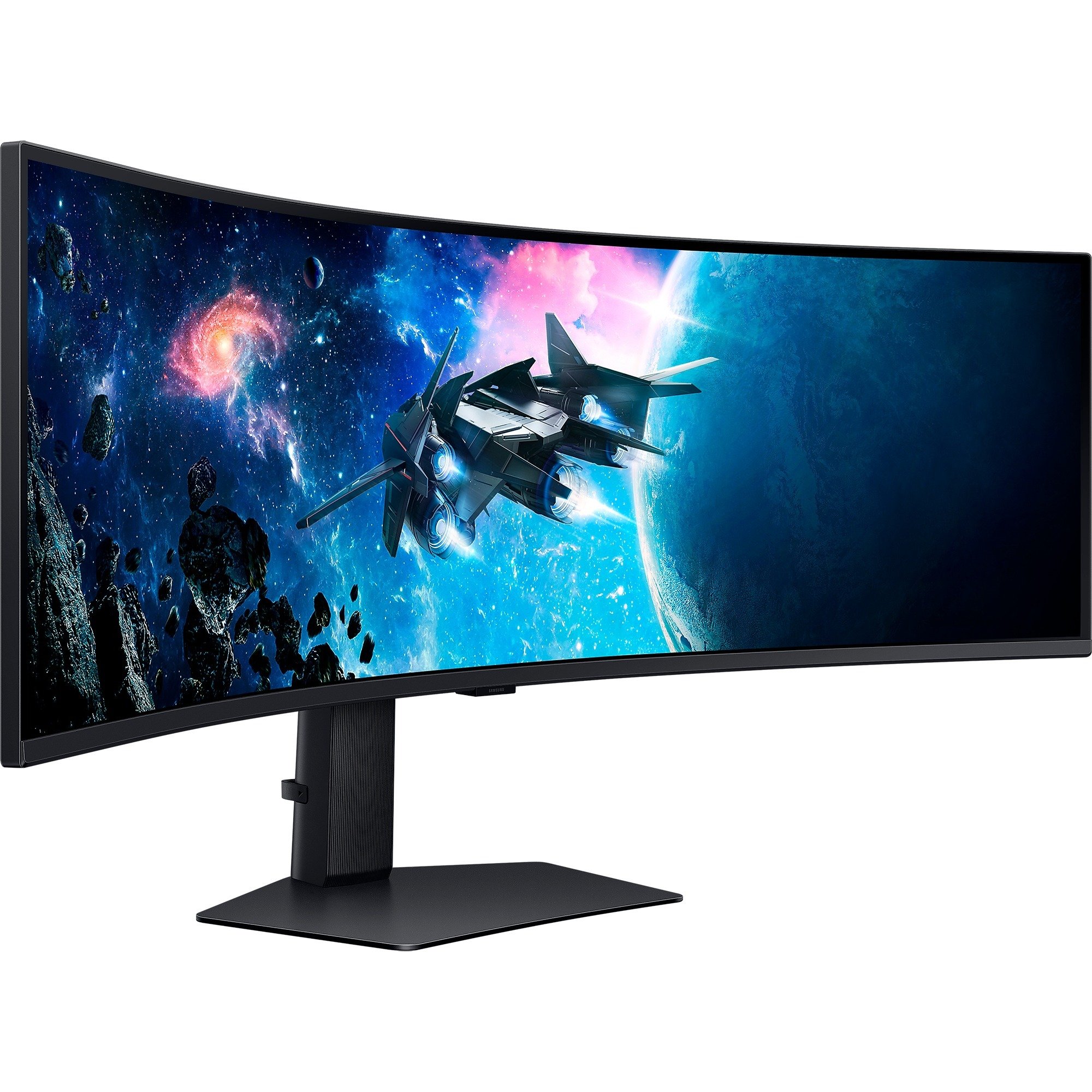 SAMSUNG Odyssey G95C S49CG954EU, gaming monitor - 49 - black, DQHD, VA, AMD Free-Sync Premium Pro, HDMI, DisplayPort, 240Hz panel