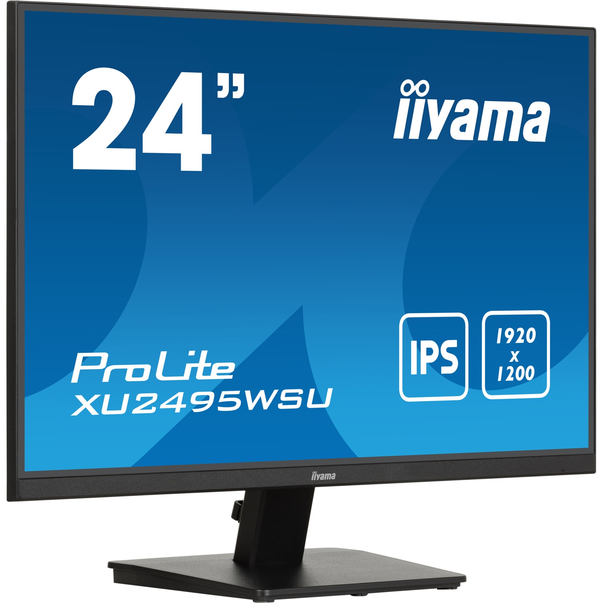iiyama ProLite XU2495WSU-B7, LED monitor - 24.1 - black (matt), WUXGA, IPS, HDMI, DisplayPort