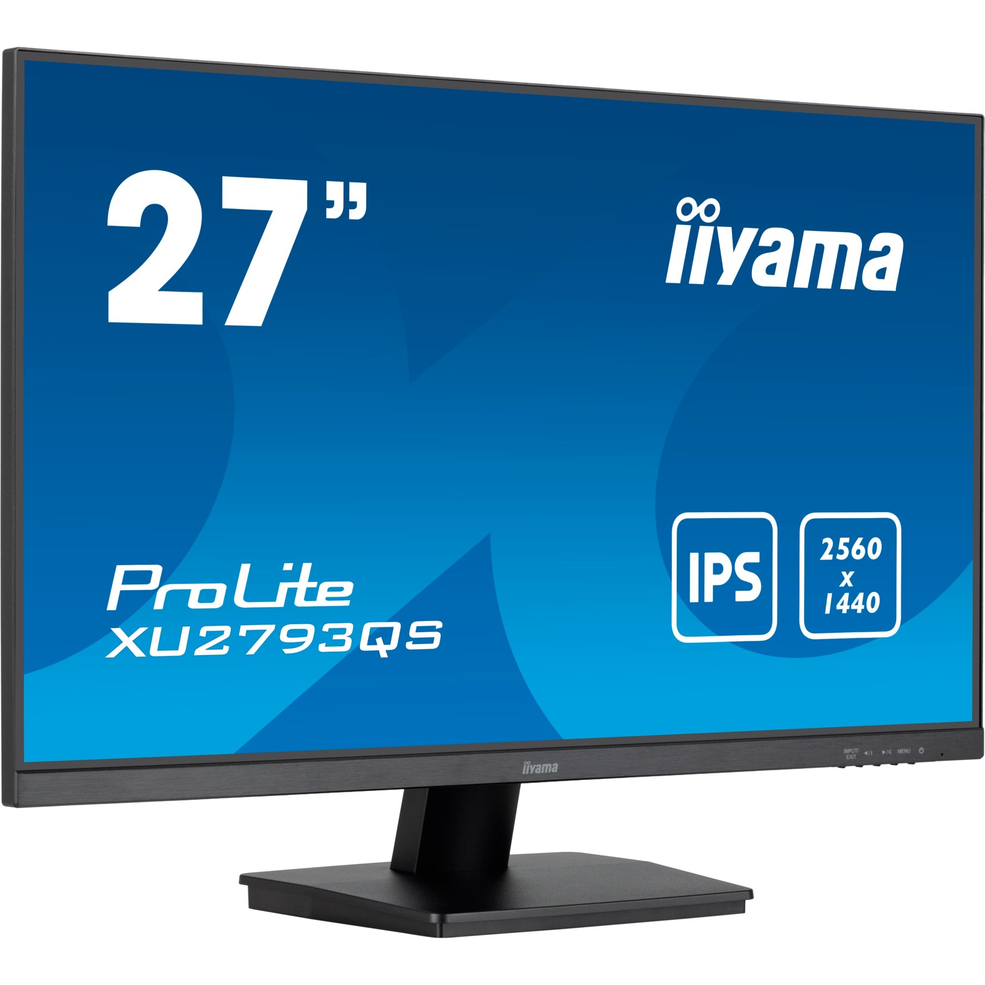 iiyama ProLite XU2793QS-B6, LED monitor - 27 - black (matt), WQHD, IPS, Adaptive-Sync, 100Hz panel
