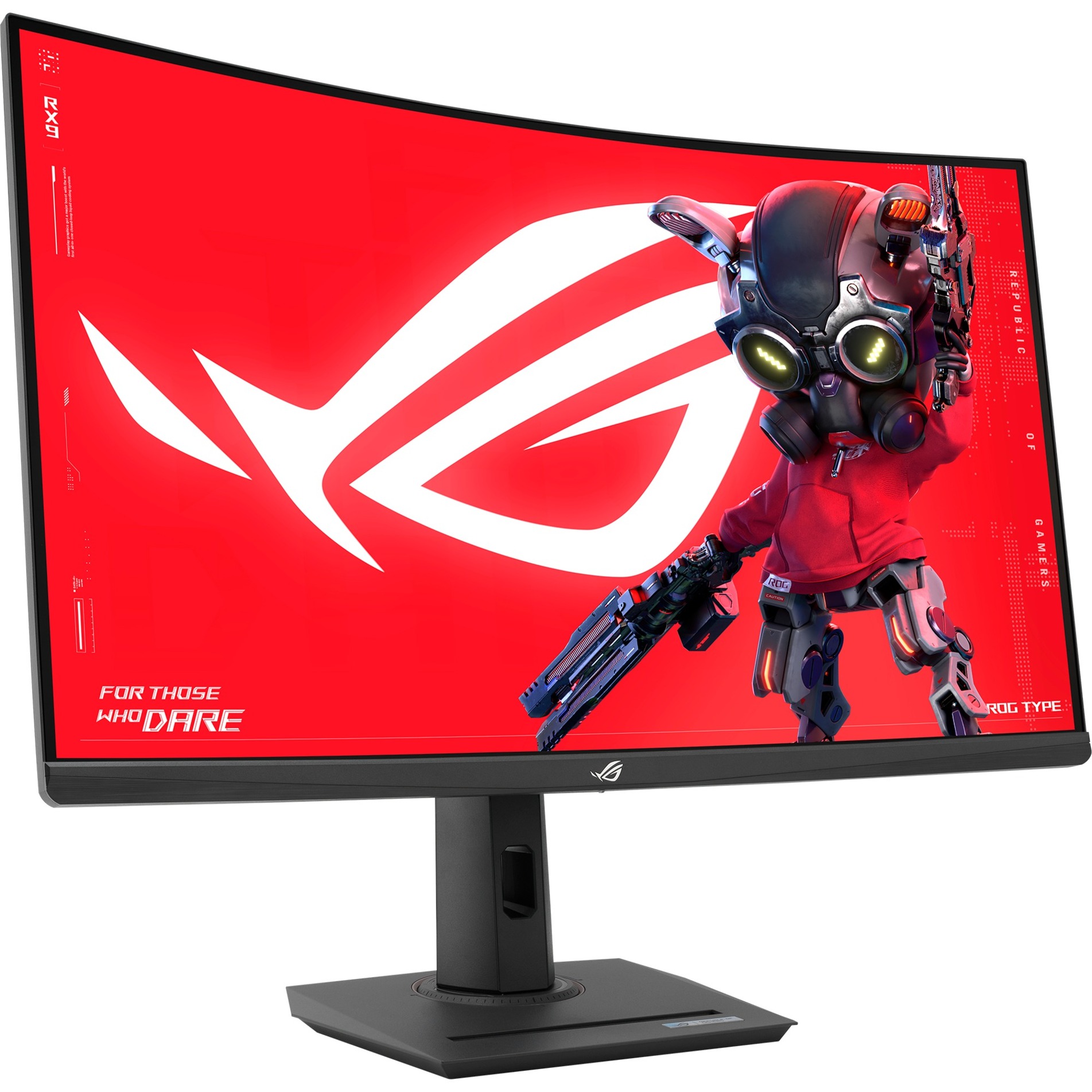 ASUS ROG Strix XG32WCS, gaming monitor - 31.5 - black, WQHD, VA, curved, HDR, 180Hz panel
