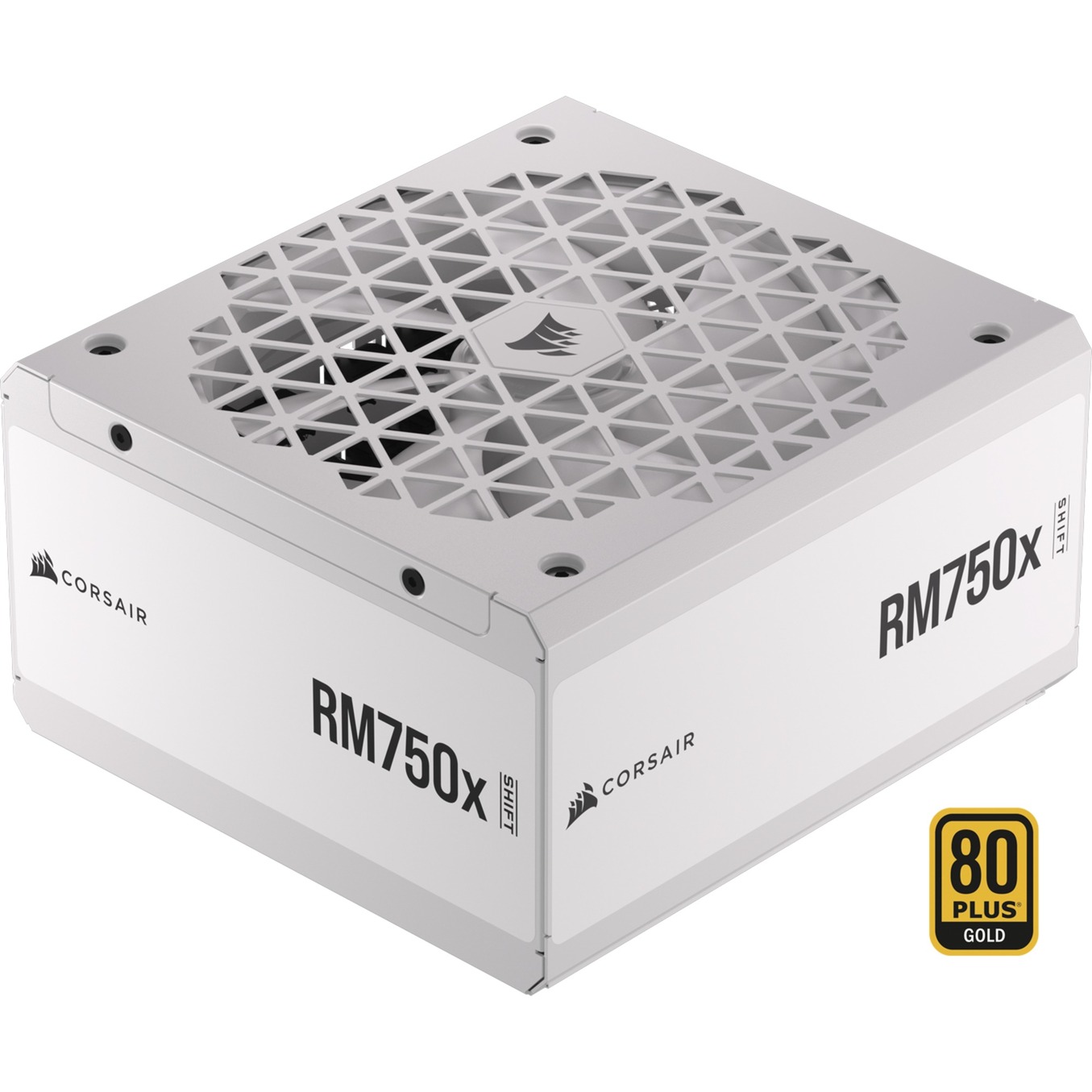 Corsair RM750x White, PC power supply (white, 4x PCIe, cable management, 750 watts)