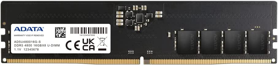 ADATA DDR5 - 16GB - 4800 - CL - 40 Premier - Retail