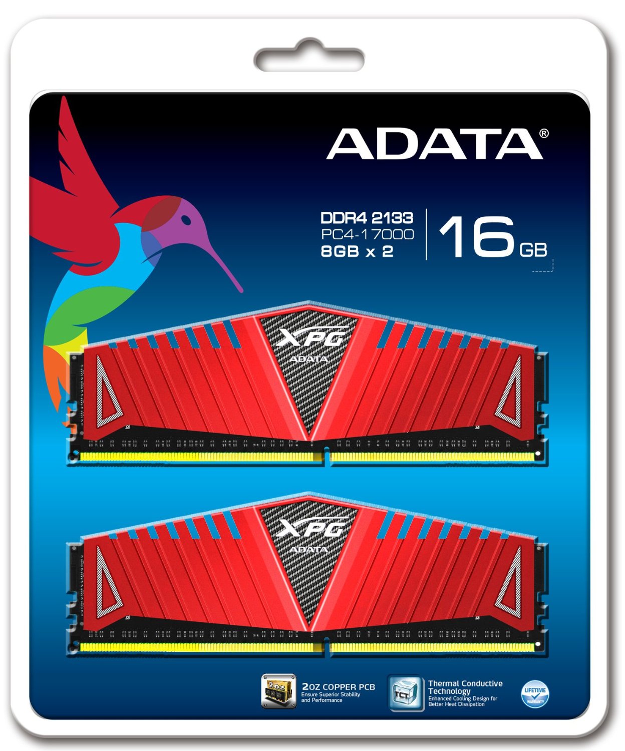 ADATA DDR4 16GB 2133-15 XPG Z1 Dual