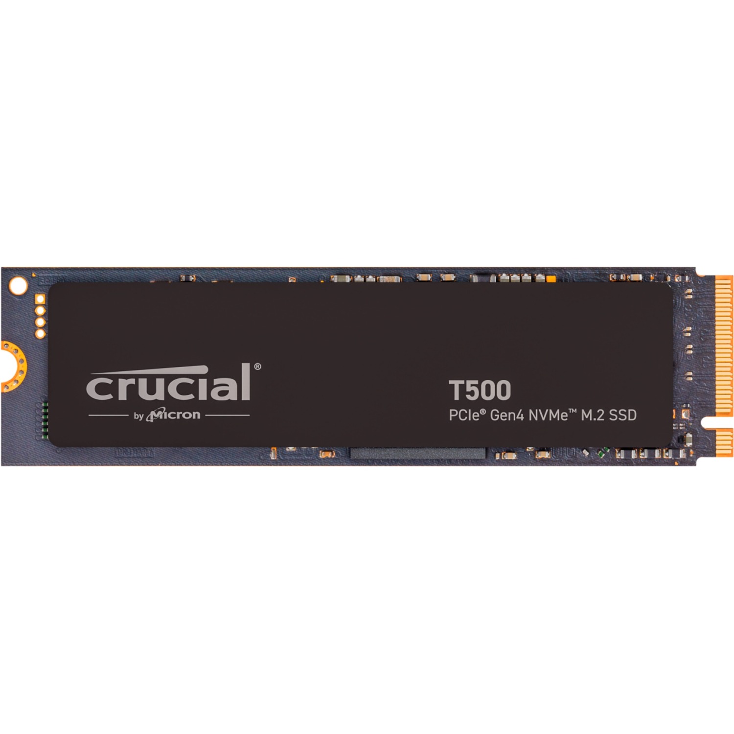 Crucial T500 2TB, SSD (black, PCIe 4.0 x4, NVMe, M.2 2280)