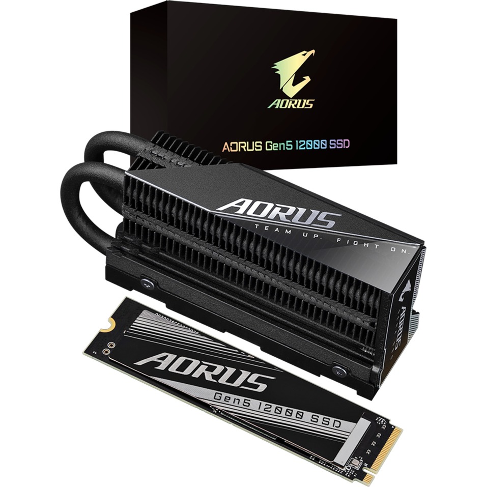 GIGABYTE AORUS Gen5 12000 SSD 1TB (black, PCIe 5.0 x4, NVMe 2.0, M.2 2280)